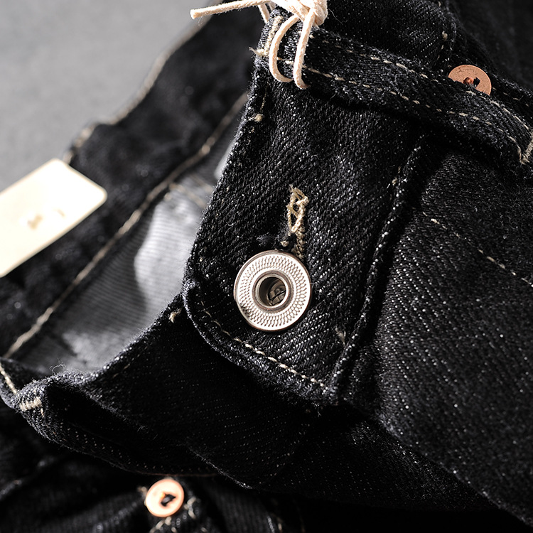 DEESMANC and CO autumn/winter new original color heavy men's jeans young men's trousers 357 35