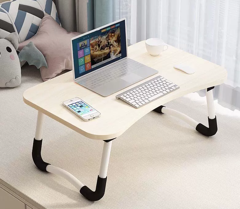 床上折叠桌懒人桌折叠电脑桌多功能床上折叠桌密度板折叠小桌子