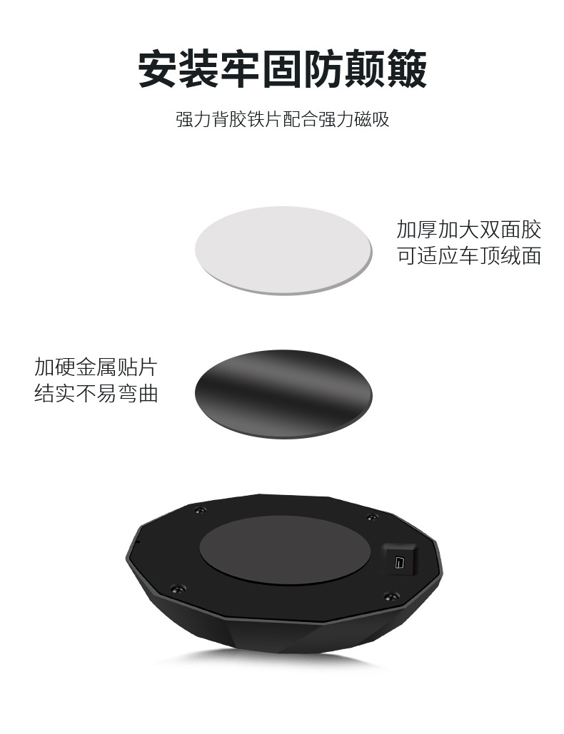 Car music voice control rhythm flash light induction wireless reading light car interior decoration dj colorful atmosphere light