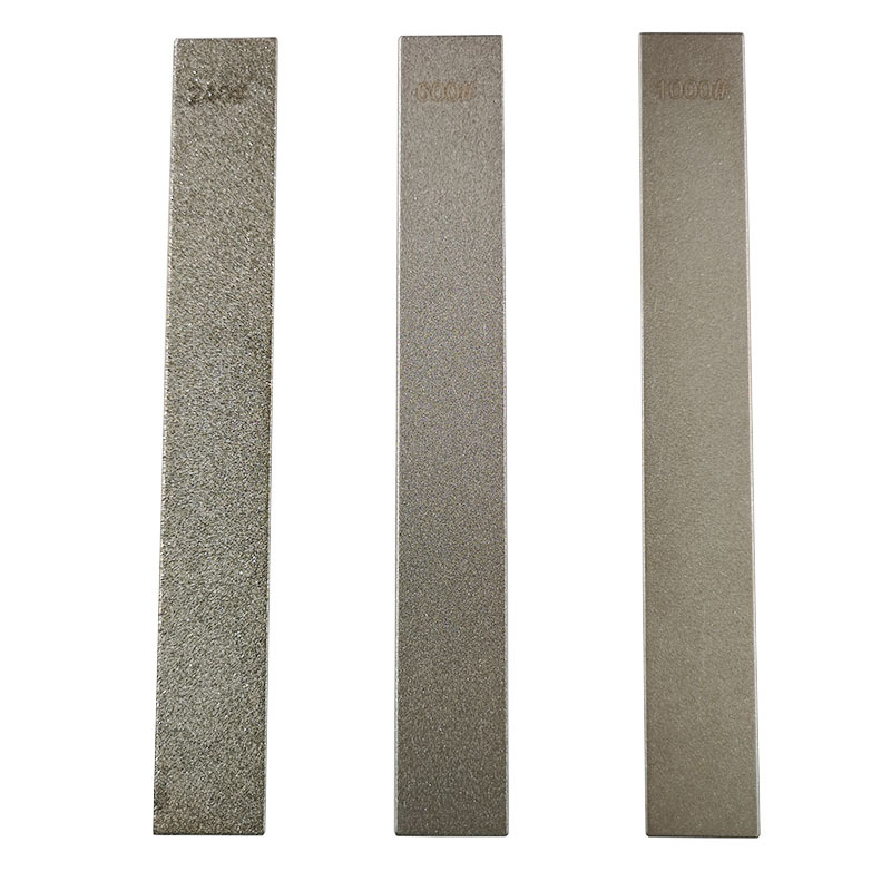 产地货源 电镀金刚石 磨刀器配件磨石条定角磨刀石单片跨境