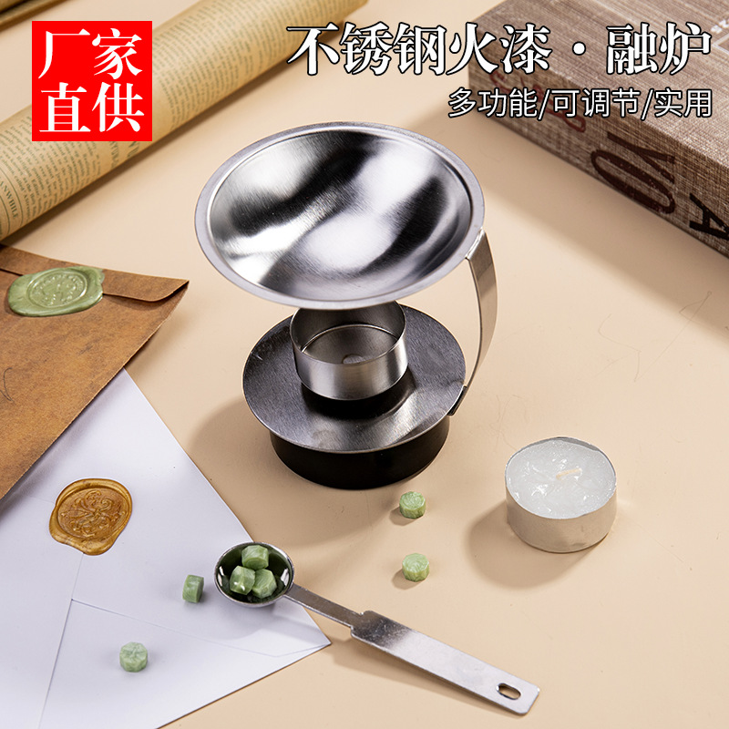 多功能可调整高度不锈钢火漆熔炉 厂家直供  批量融化火漆蜡工具|ru