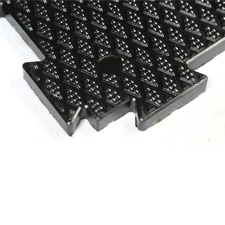 可拼接牛床垫 互锁马棚橡胶垫 橡胶畜牧垫  牛场用橡胶地垫J