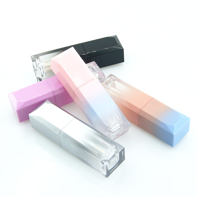 5ml square gradient lip gloss tube DIY l...