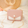 Shoulder bag, fresh chain, one-shoulder bag, mobile phone, wallet, 2020, Korean style