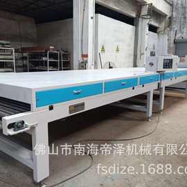 厂家加热流平机 uv红外线烘干机 烘道烤箱