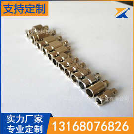 304/316L不锈钢针头针座  不锈钢点胶针头 缩尖打孔 非标定制加工