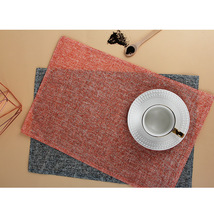 家居摆饰段染纸草餐垫简约风西餐餐垫隔热垫可定制