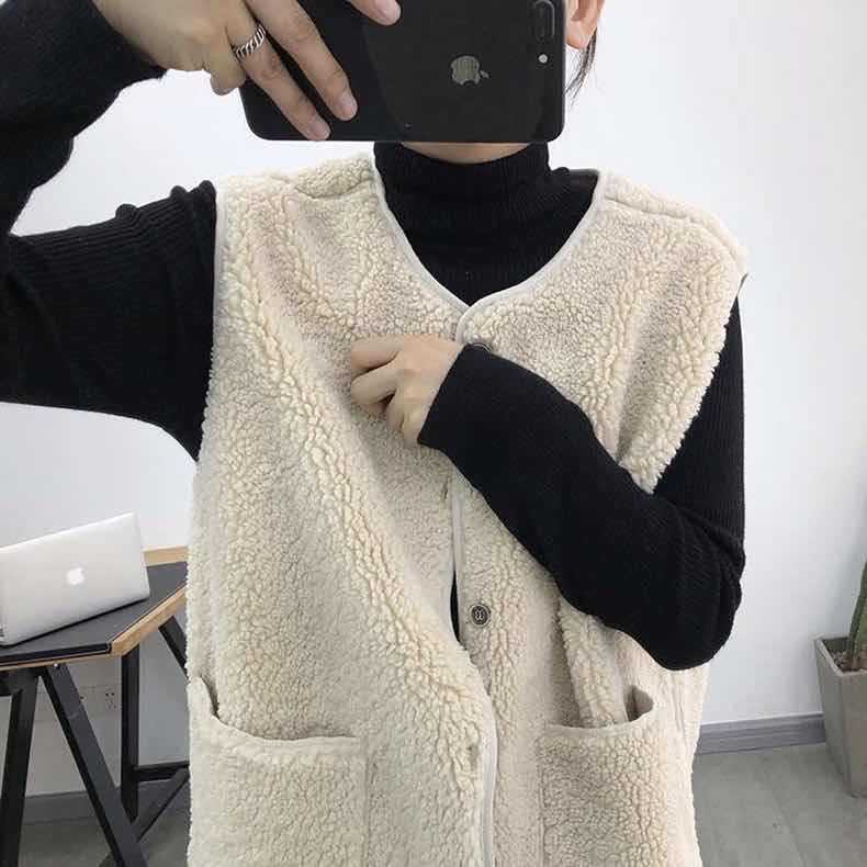 Gilet femme en Fausse laine - Ref 3434661 Image 20