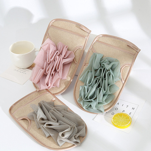 Bath towel, bath towel, double-sided dual-purpose strong decontamination and mud bath towel wholesale manufacturer direct sale