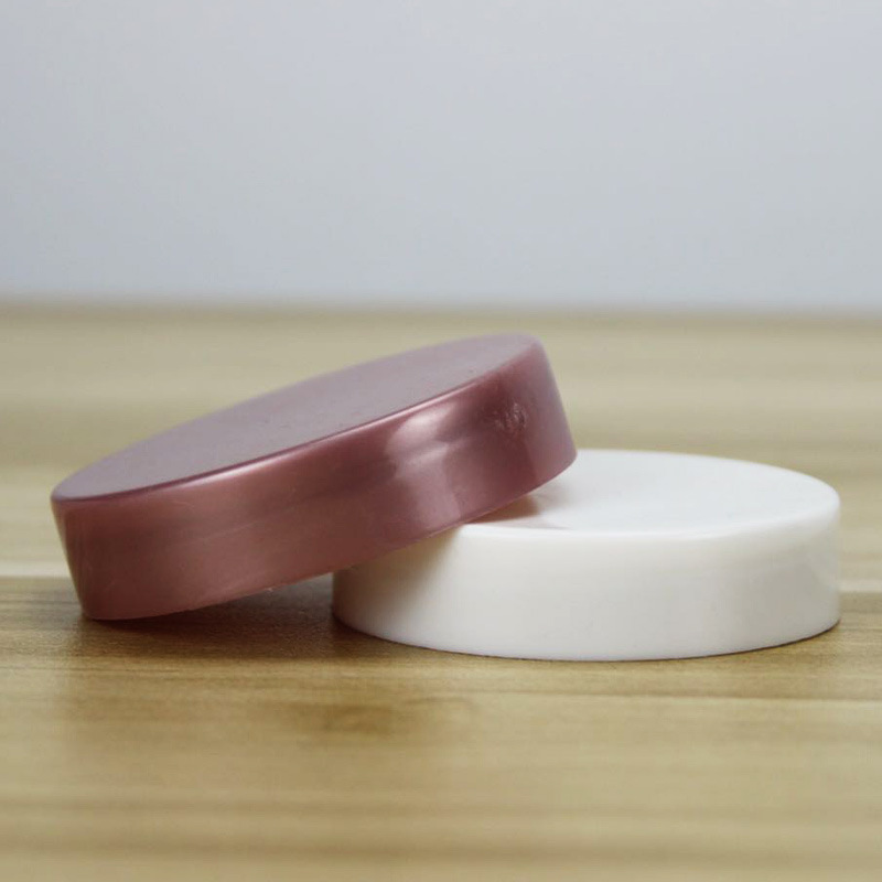 塑料盖58牙/238广口盖膏霜盖眼膜盖化妆品塑料分装盖可定制颜色