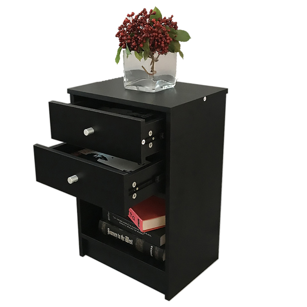 Fábrica de generación de muebles de dormitorio moderna mesa de noche generación de alta calidad gabinete de almacenamiento de luz de lujo mesita de noche