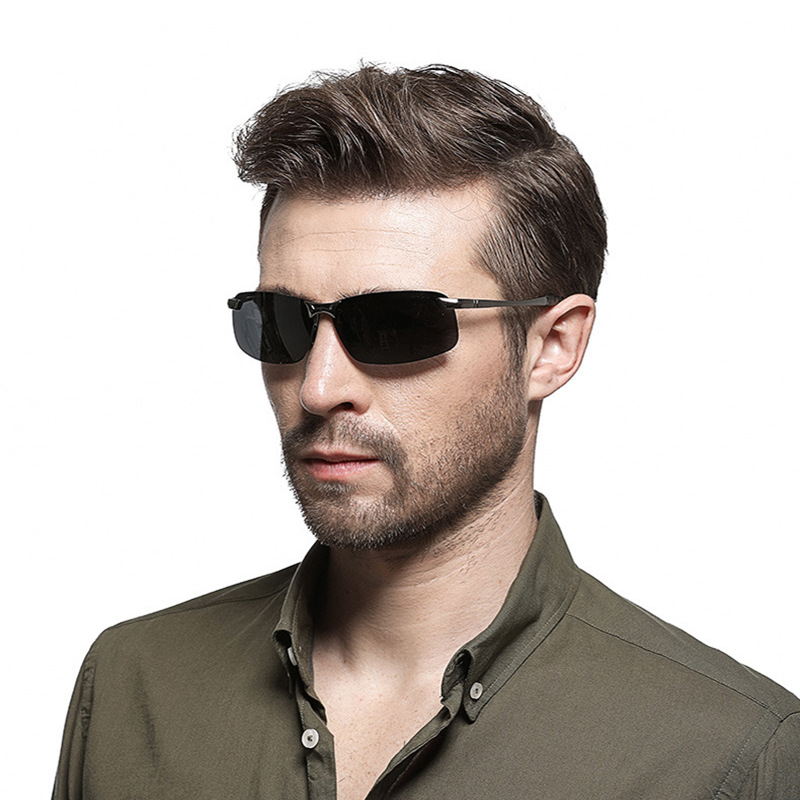 日夜两用开车驾驶钓鱼太阳镜夜视镜新款男士3043变色偏光太阳眼镜