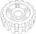 Базовый конструктор, нижняя плита, интеллектуальная игрушка, мелкие частицы, детское творчество, тренировка