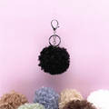 Chaveiro Fur Ball Curly Cute Bag Pingente Carro Plush Chaveiro Criativo Presente Acessórios Pingente 8