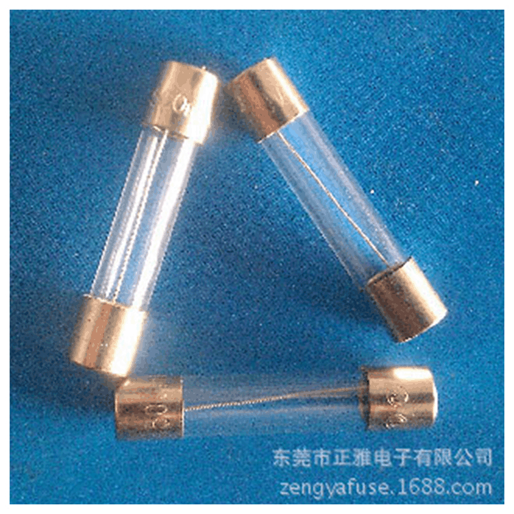 厂家批发玻璃保险丝 慢断6*30台湾集电通双帽玻璃保险管生产批发