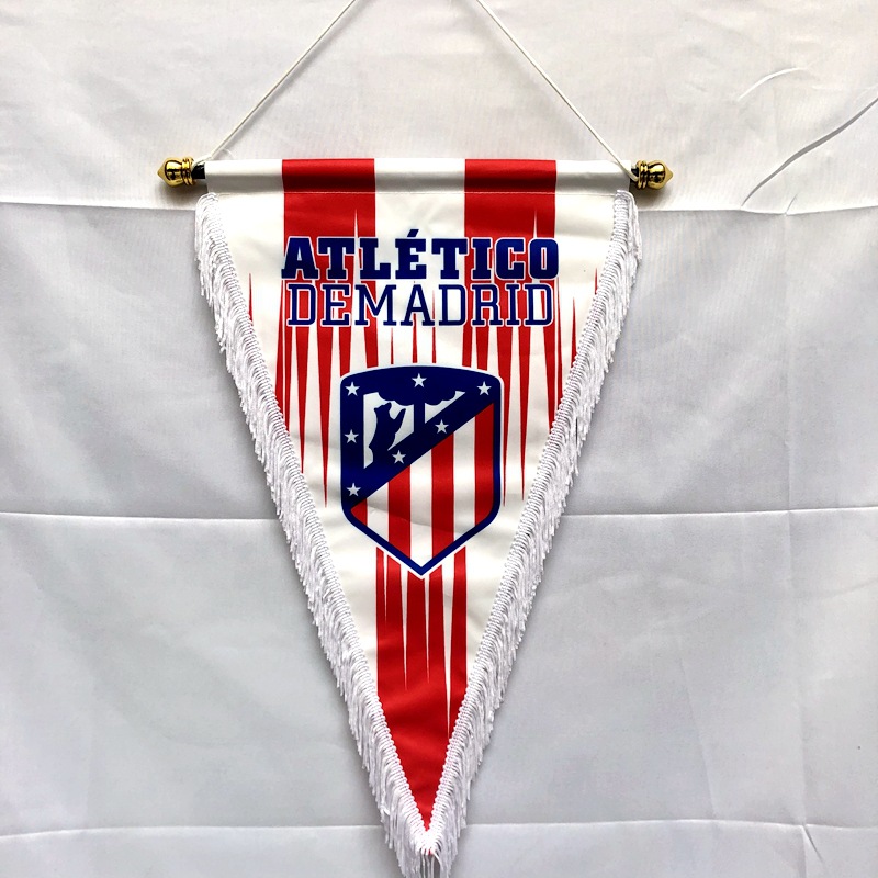 Football team exchange flag Real Madrid Liverpool Arsenal AC Milan Chelsea Juventus triangle decorative flag