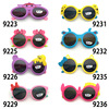 Children's sunglasses suitable for men and women girl's, cartoon fashionable glasses solar-powered, toy, new collection, 2023