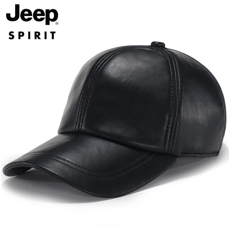 JEEP吉普一件代发加绒羊皮棒球帽OM18CD996CA0123