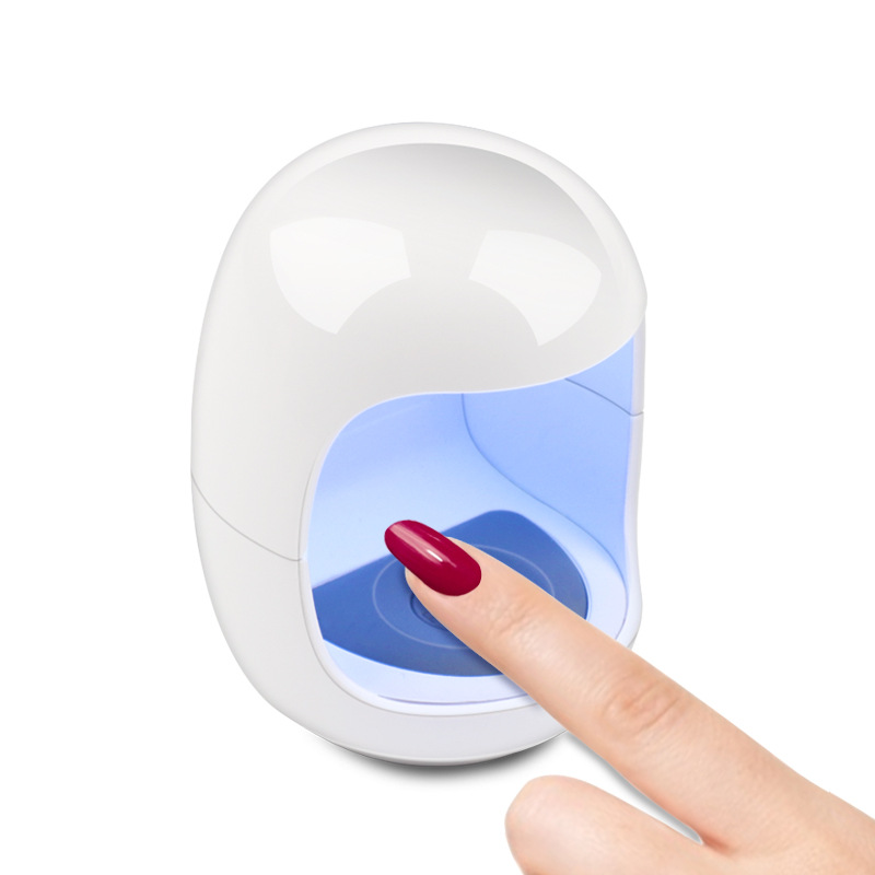 美甲光療燈迷妳USB接口單指美甲燈大拇指專用高顏值Q型美甲光療機