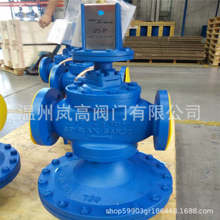 厂家直销 蒸汽减压阀 先导性隔膜式 25P斯派莎克蒸汽减压阀 DN80