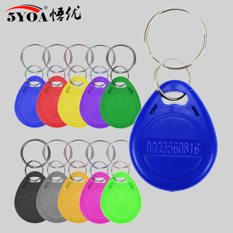 Community Access Control Card Id Card Keychain No. 2 Em4100 Smart Property Elevator Card Sensor Attendance Access Control Card Tk
