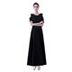 Foreign trade evening dress 2024 new slim party host long dress AliExpress independent station bridesmaid dress