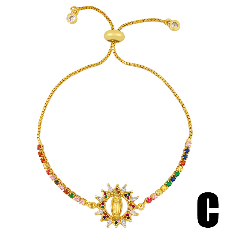 Yiwu Pulsera Nihaojewelrymulticolor Joyas De Diamantes Mary Pulsera Al Por Mayor display picture 7