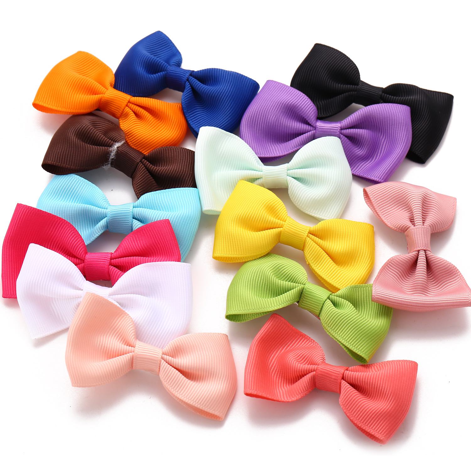 Simple Candy Color Word Clip Bow Hair Clip Color Cheap Edge Clip Wholesale display picture 5