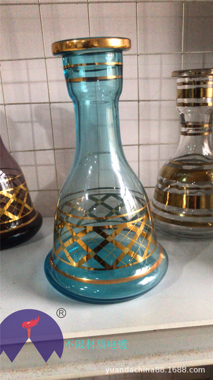 珠三角玻璃电镀承接贸易订单专做玻璃镀彩杯子茶具工艺品器皿