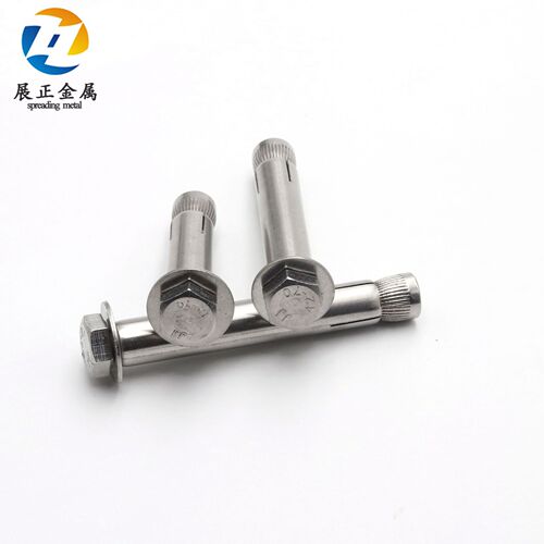 304 stainless steel built-in expansion screw external hexagonal internal expansion bolt implosion m6m8m10m12*70-150