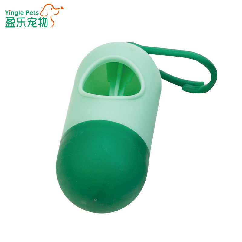 Bolsa de basura para mascotas en forma de bala caja de basura para mascotas bolsa de perro bolsa de aseo organizador bolsa de basura