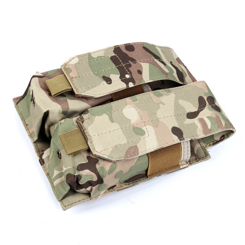 M4 bolsa de dos piezas chaleco táctico especial de doble pieza bolsa de deportes al aire libre Molle bolsa de accesorios bolsa de camuflaje bolso colgante de la cintura