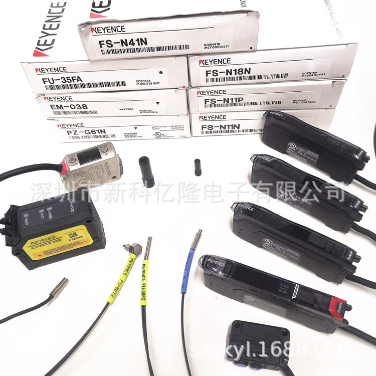 KEYENCE Kanes FU-38L optical fiber sensor original