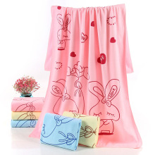 浴巾家用男女印花沙滩巾成人个性卡通柔软吸水可爱速干地摊货礼品
