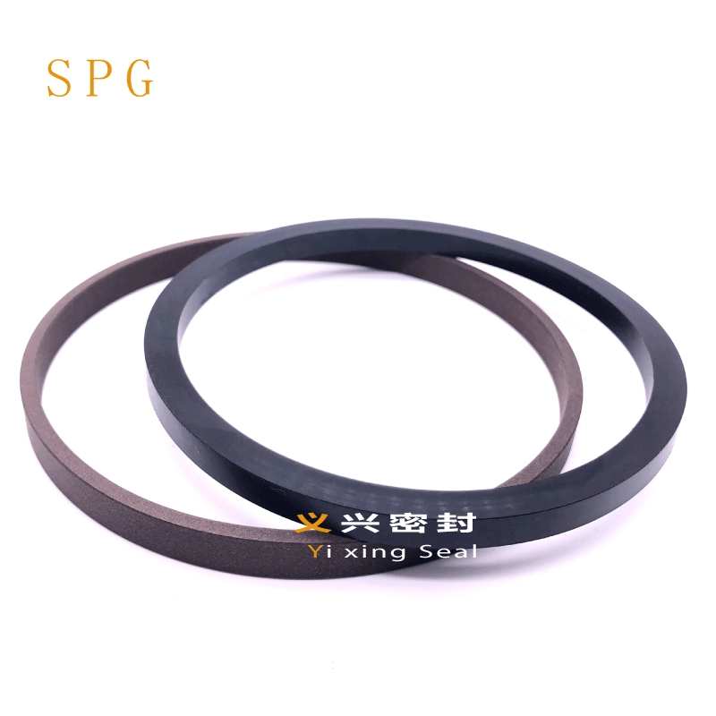 SPG тип PTFE+NBR двухсторонний поршень высокое давление уплотнение квадратный кольцо Глей высокая нагрузка 35МПа