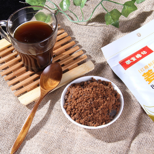 Hui Xuan Jiangzhi Hongtang 280g Bagged Sugar Cane Red Sugar Powder Red Sugar Ginger Tea Stewed Aged Red Sugar Ginger Juice Red Sugar