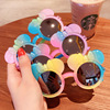 Children's cute sunglasses, fashionable glasses suitable for men and women, cartoon toy, wholesale