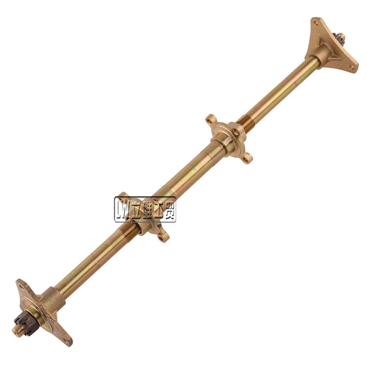 ATV小恐龙小公牛沙滩车改装配件50-110cc后轴链轮轮毂固定座法兰