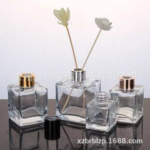 Factory New thick bottom crystal white glass aromatherapy bottle 50ml-200ml glass aromatherapy empty bottle cosmetic bottle