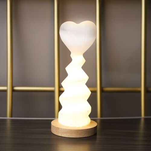Moroccan translucent plaster lighthouse mineral crystal night light cat's eye plaster lighthouse unicorn ornament