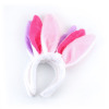 Plush Glow Rabbit Ears Flash Sequenant Rabbit Ears Head Hoe Concert Conference Children's Toy Manufacturer Supply