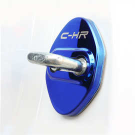 适用feng田CHR汽车铝合金门锁扣门锁扣保护盖 改装汽车件 厂家