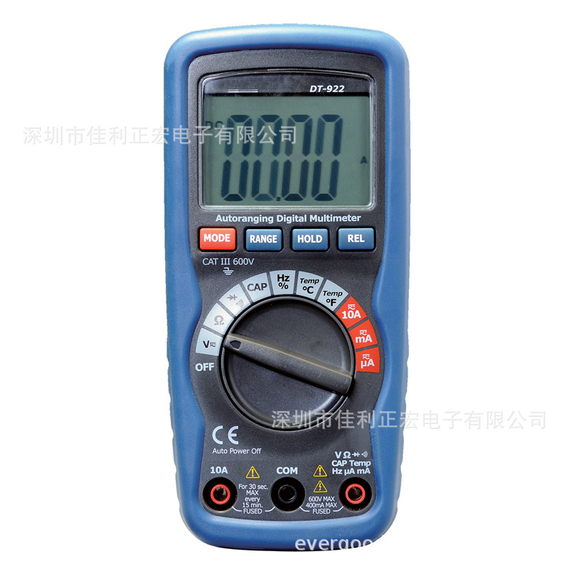 CEM华盛昌DT-922自动量程 全保护数字袖珍型