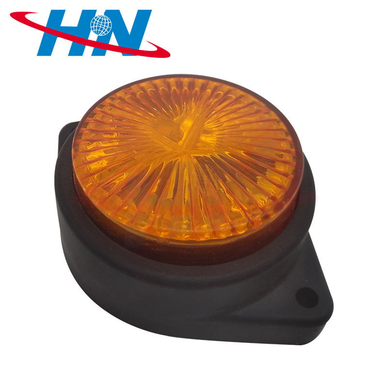 Venta caliente de fábrica camión universal redondo LED luz de advertencia ancho luz lateral luz impermeable