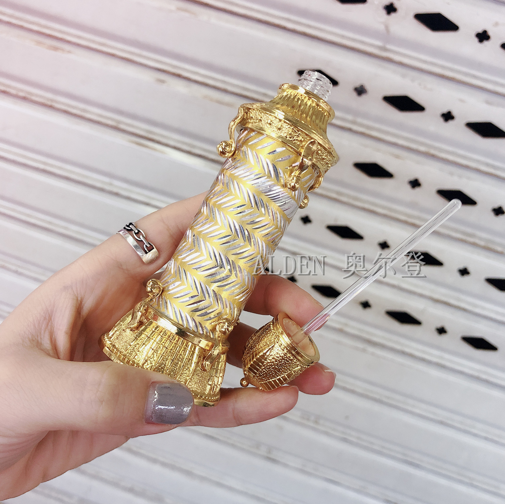 20ML empty metal perfume bottles from Dubai, Middle East, available for wholesale in stock detail image 3