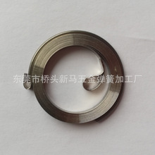 东莞厂家直销拉蒜器发条卷簧 碎菜切菜器涡卷弹簧 压蒜捣蒜器卷簧