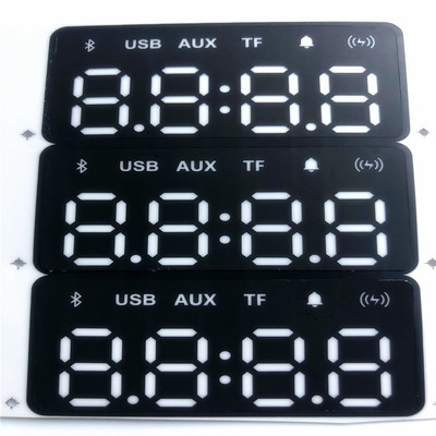 生产丝印各种面板贴 888膜片 充电器面板贴 大小规格可按来图定做|ms