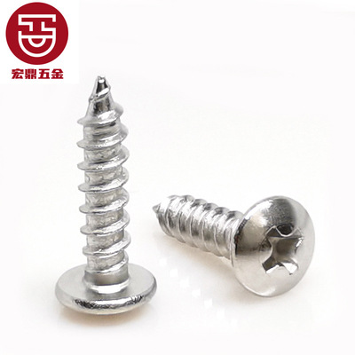 Manufactor Stainless steel cross Screw Mushroom head Self-tapping screws GB407 Wood screw M3M6