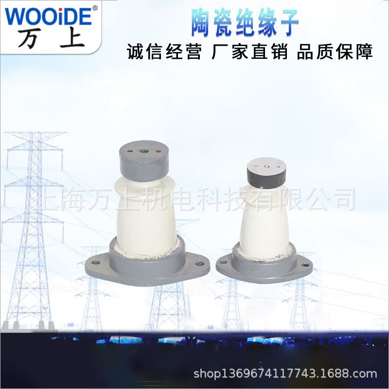 户内高压支柱陶瓷绝缘子ZA-10Y ZB-10T ZLD-10F 6-12KV持支撑瓷瓶