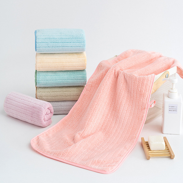 Coral thin fashionable towel